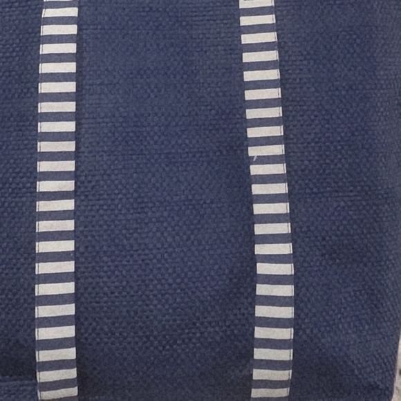 Mud Pie Navy Tote Bag Nwt - Picture 2 of 3